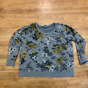 Torrid Size 2 floral sweater